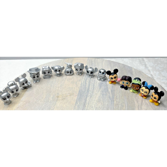 Disney Other - Disney Doorables Mickey Lot of 15 Silver